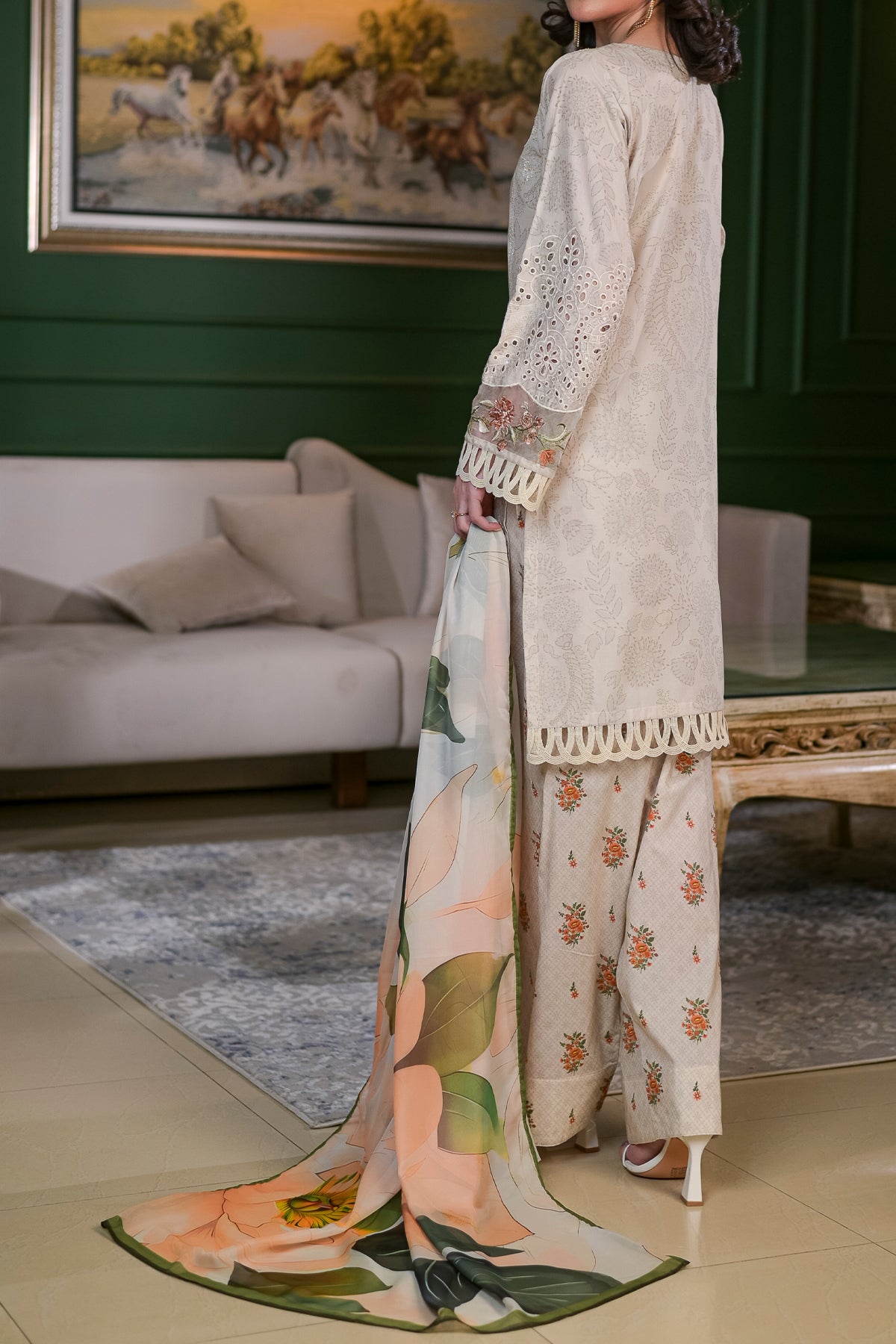 3 PIECE DIGTAL PRINT  LAWN | DPC-428