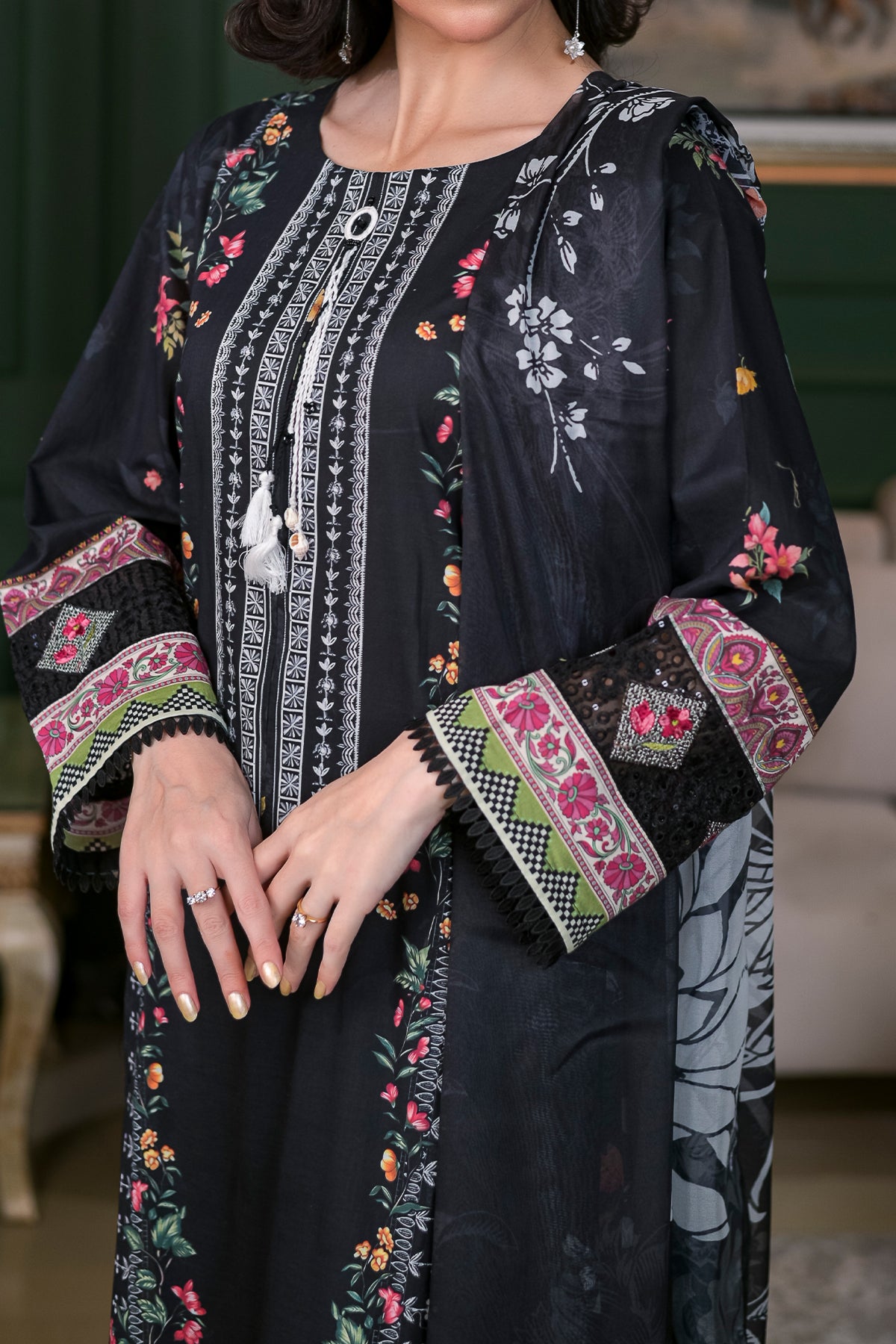 3 PIECE DIGTAL PRINT  LAWN | DPC-440