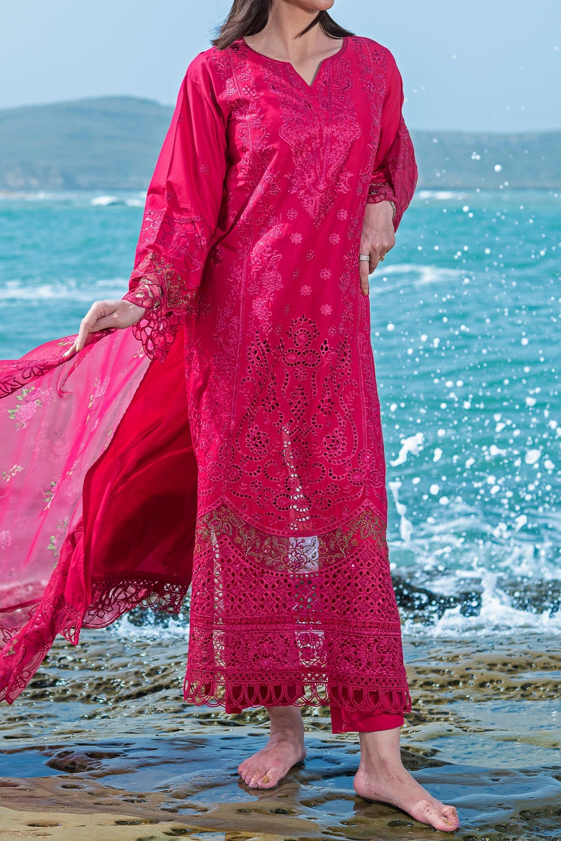 3 PIECE DIGTAL PRINT  LAWN | DPC-442
