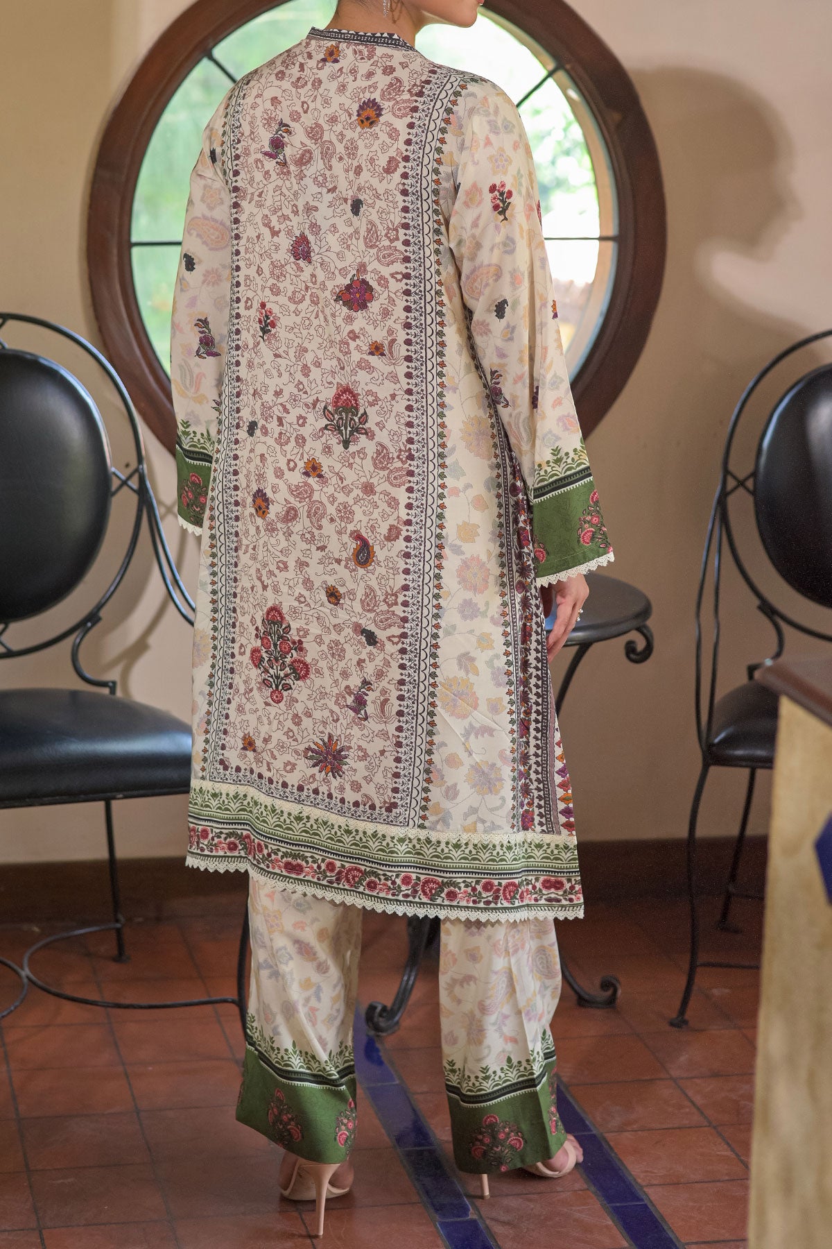 2 PIECE DIGITAL PRINT LINEN  | DPL-263