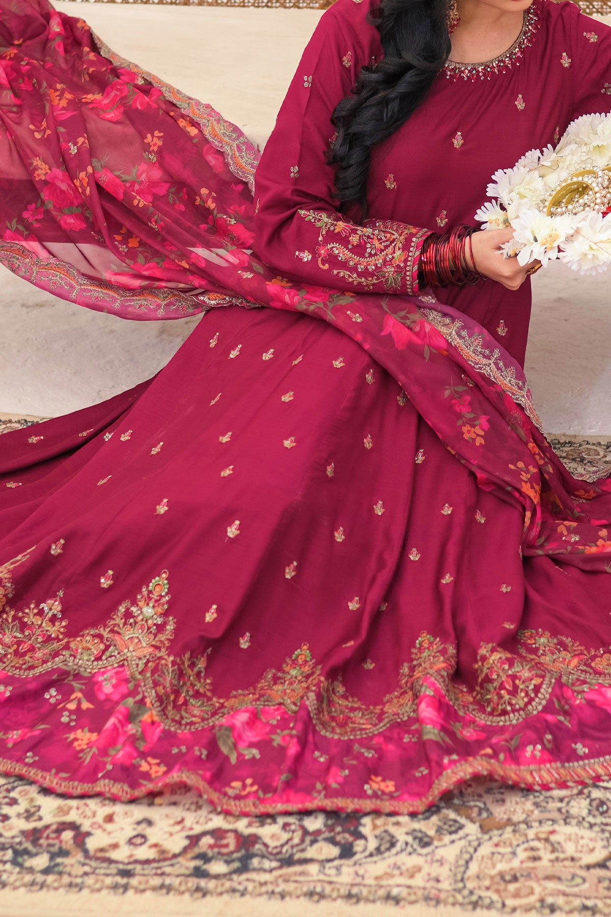 WOMEN'S-3 PIECE FANCY JACQUARD| FJ-296