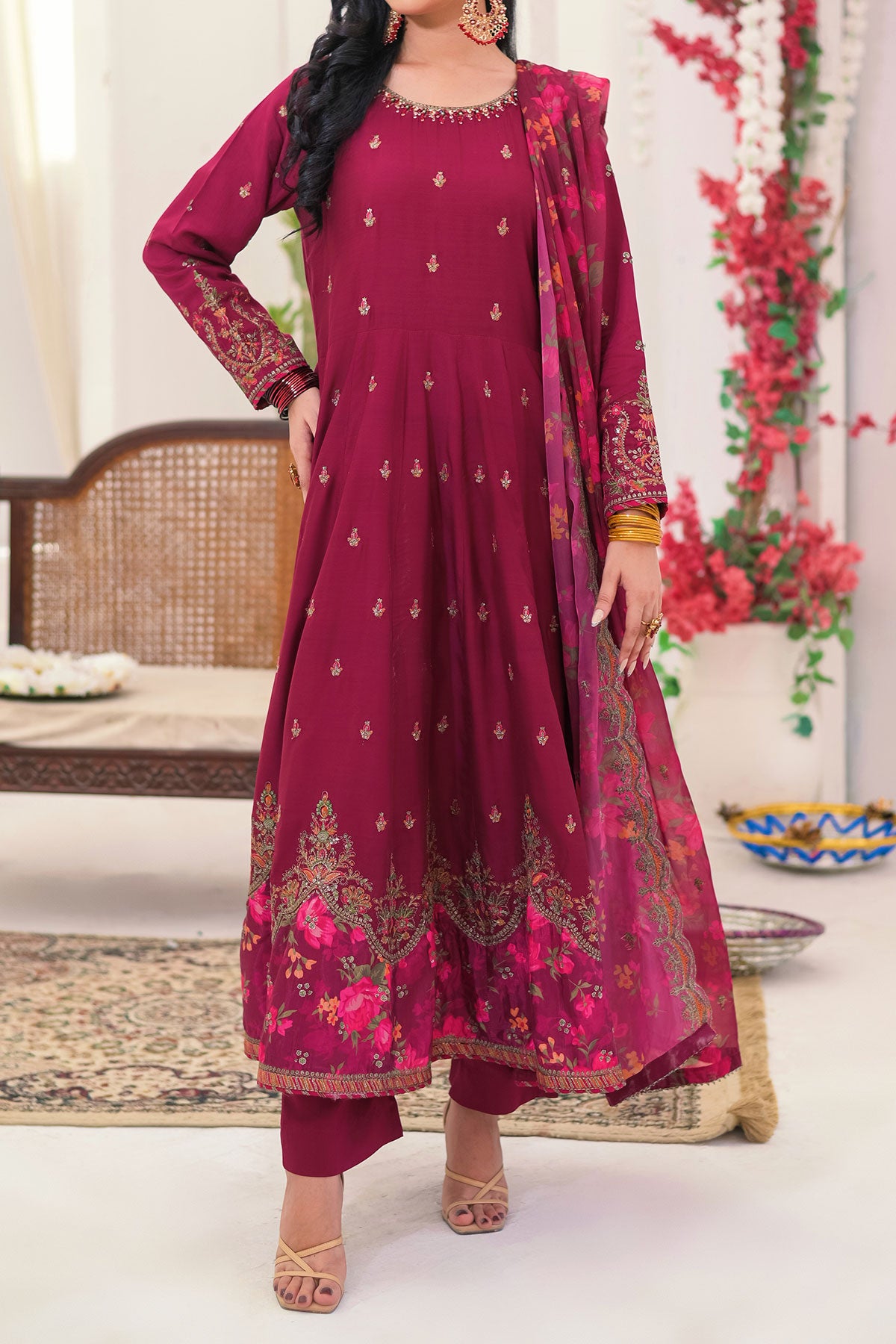 WOMEN'S-3 PIECE FANCY JACQUARD| FJ-296