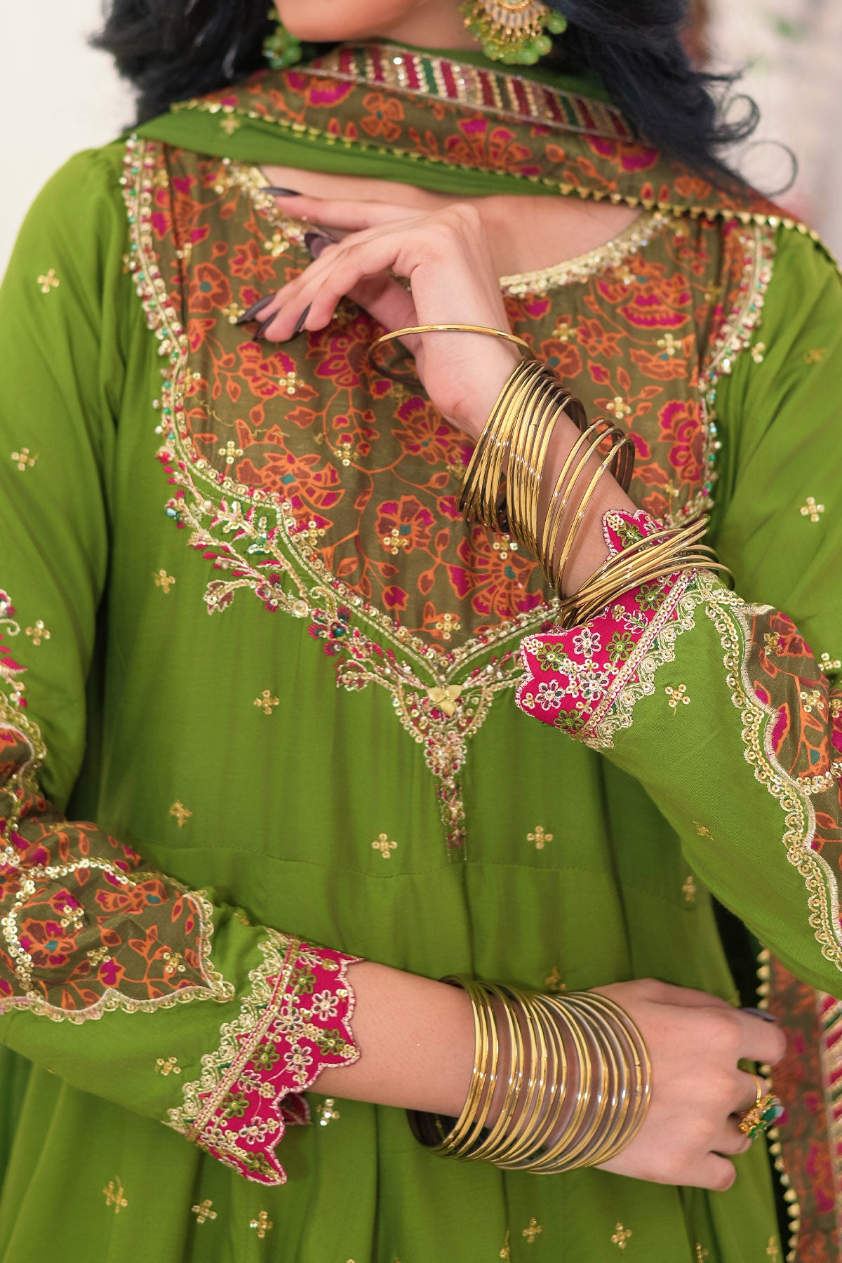 WOMEN'S-3 PIECE FANCY JACQUARD| FJ-298
