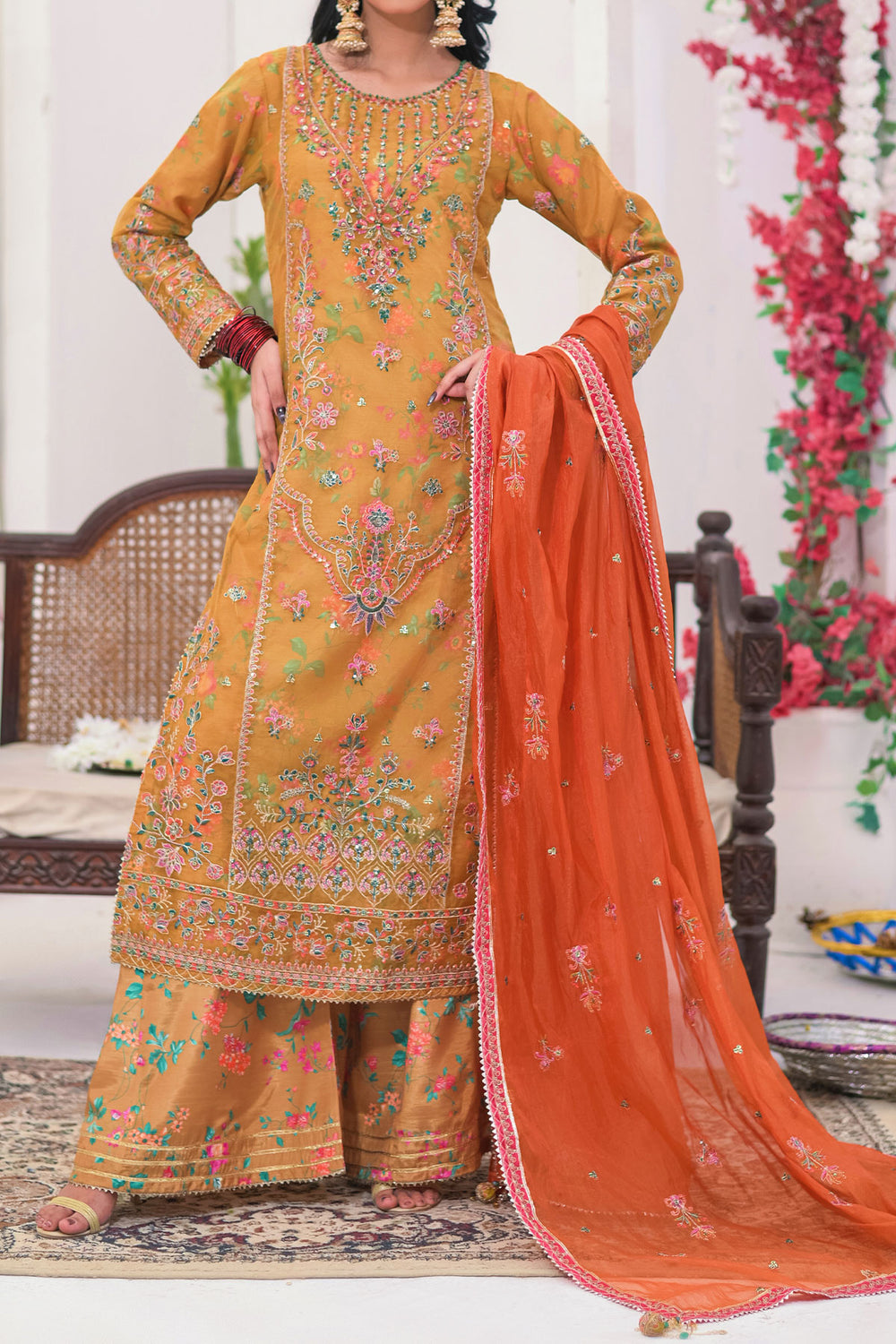 WOMEN'S-3 PIECE FANCY JACQUARD| FJ-300