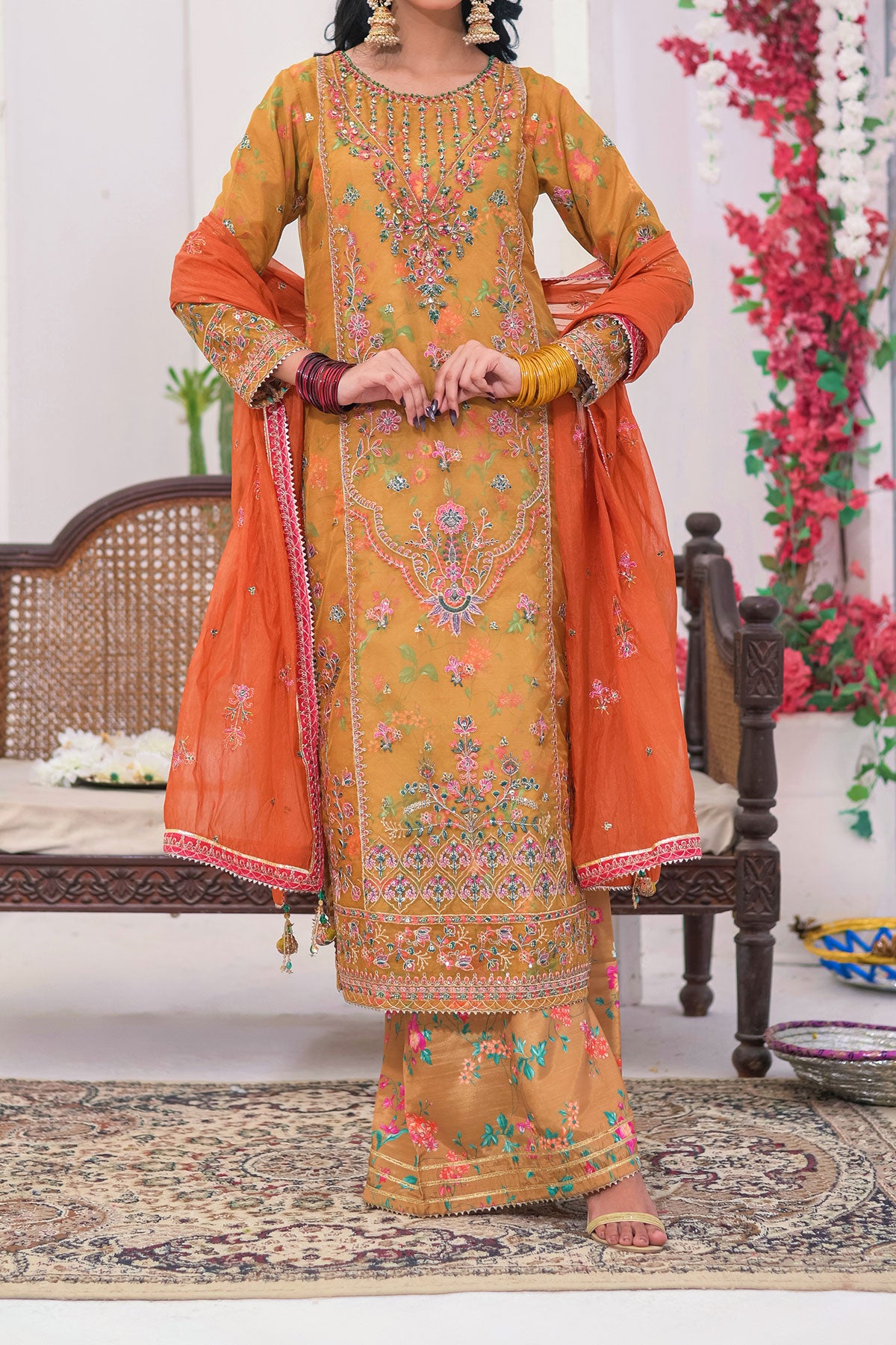 WOMEN'S-3 PIECE FANCY JACQUARD| FJ-300