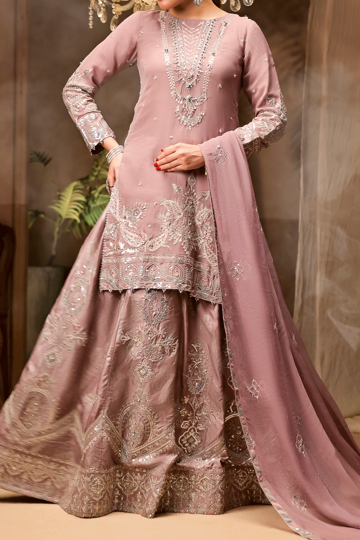 WOMEN'S PRET-CHIFFON DRESS | N-2437