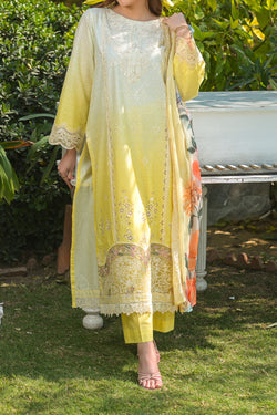 3 PIECE DIGTAL PRINT  LAWN | DPC-427