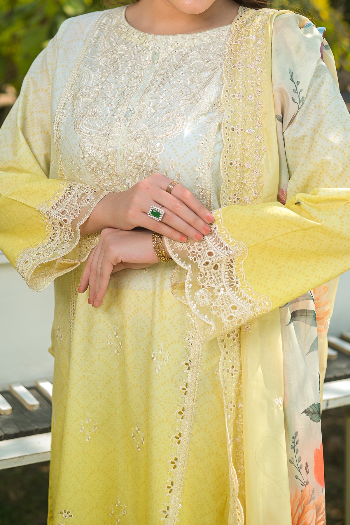 3 PIECE DIGTAL PRINT  LAWN | DPC-427