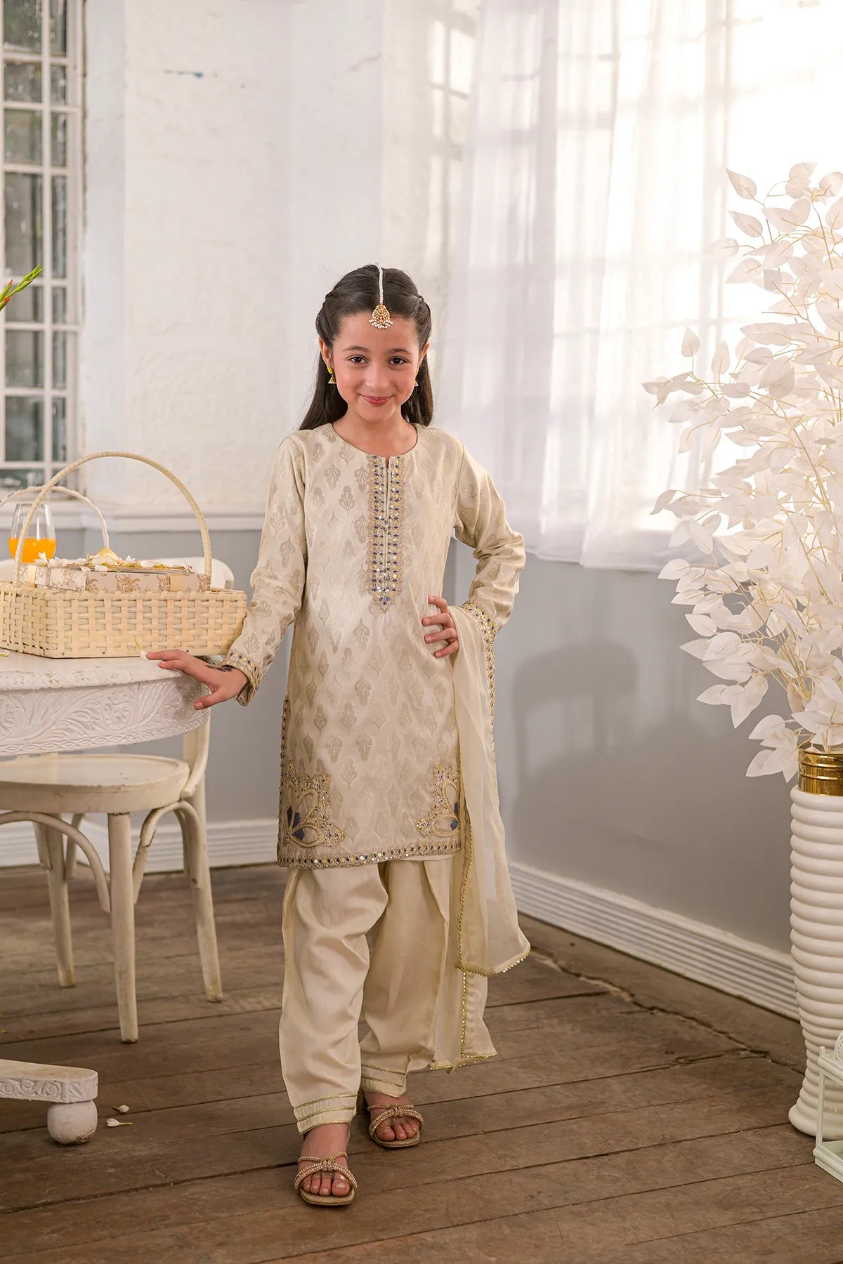 WOMEN'S-3 PIECE FANCY JACQUARD|CH-FJ254