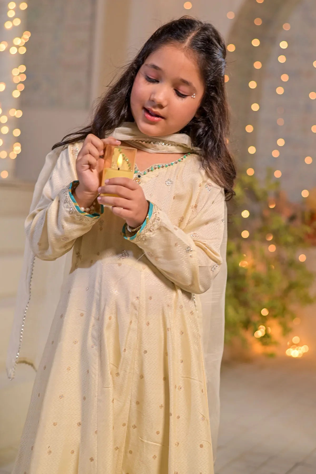 3 PIECE KIDS LUXURY PRET | CH-FJ291