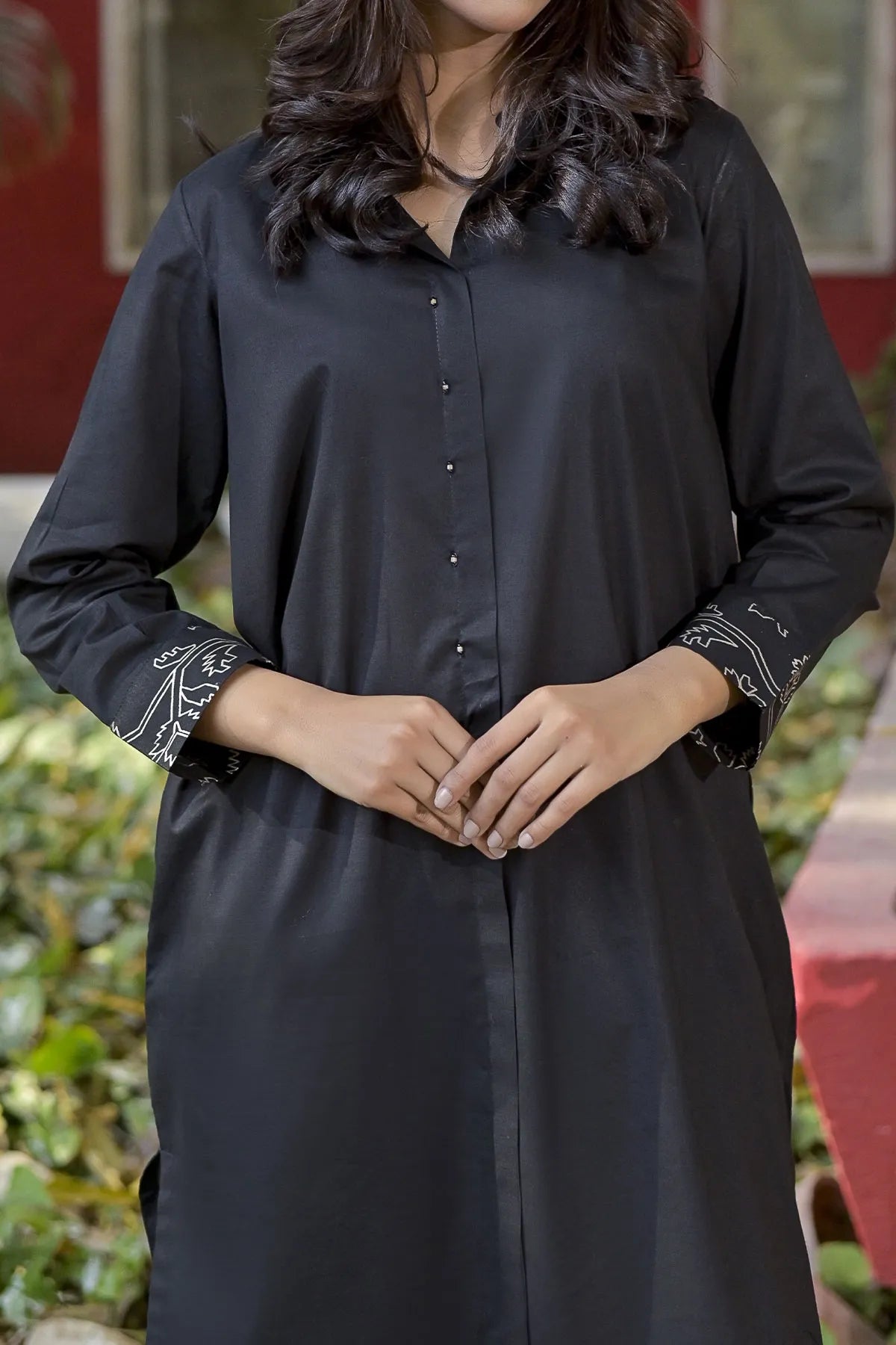 WOMEN'S-2 PIECE EMBROIDERY COTTON | CTN-442