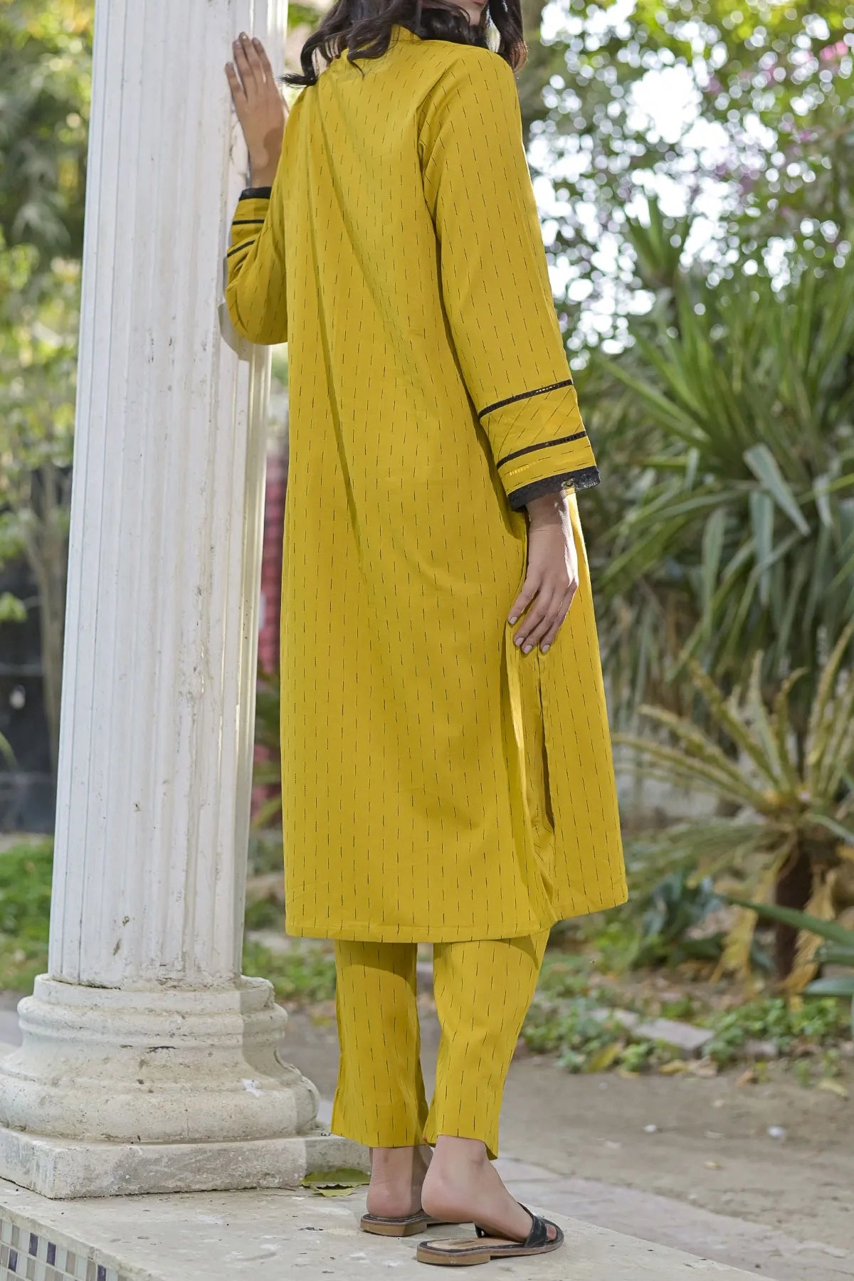 WOMEN'S-2 PIECE EMBROIDERY COTTON | CTN-443