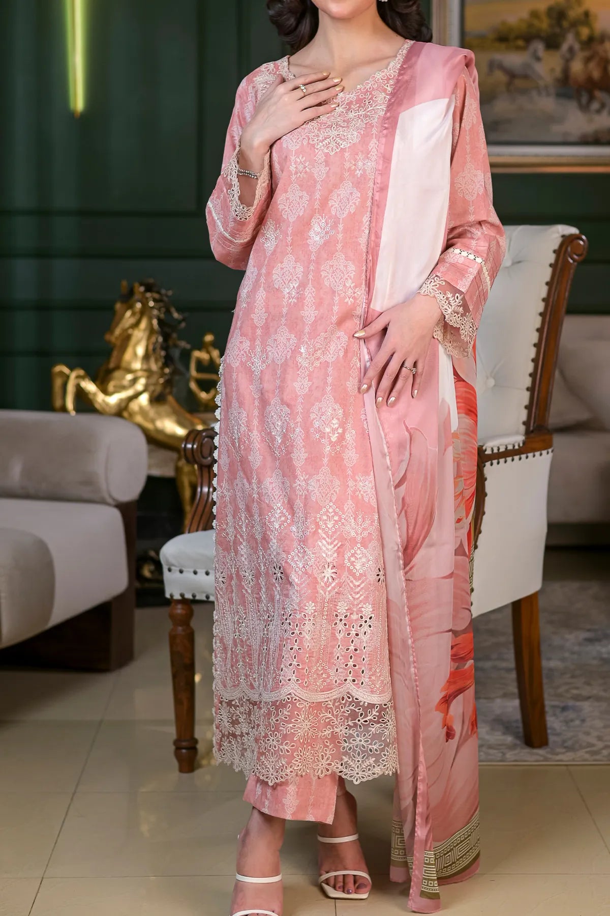 3 PIECE DIGTAL PRINT LAWN | DPC-416