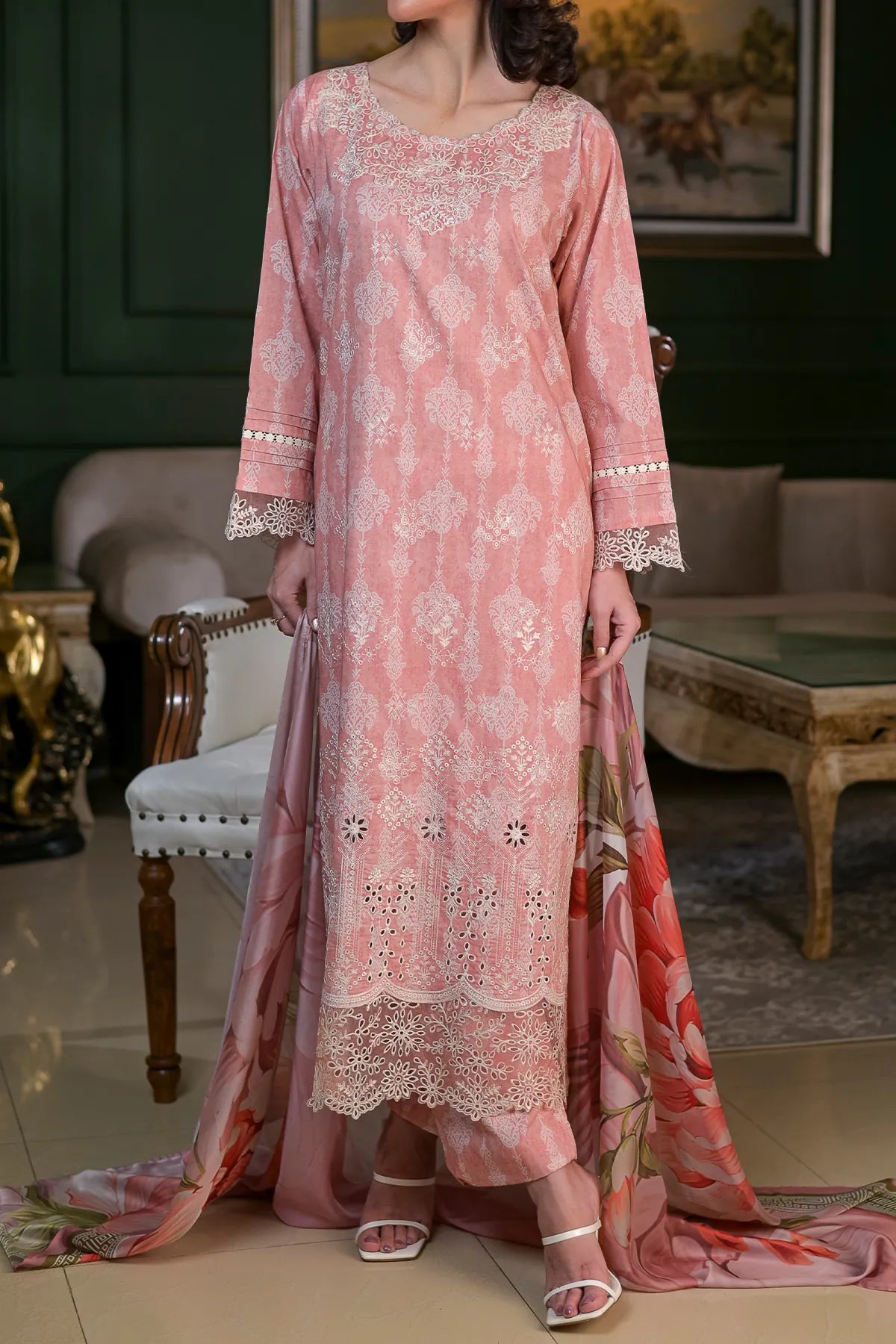 3 PIECE DIGTAL PRINT LAWN | DPC-416