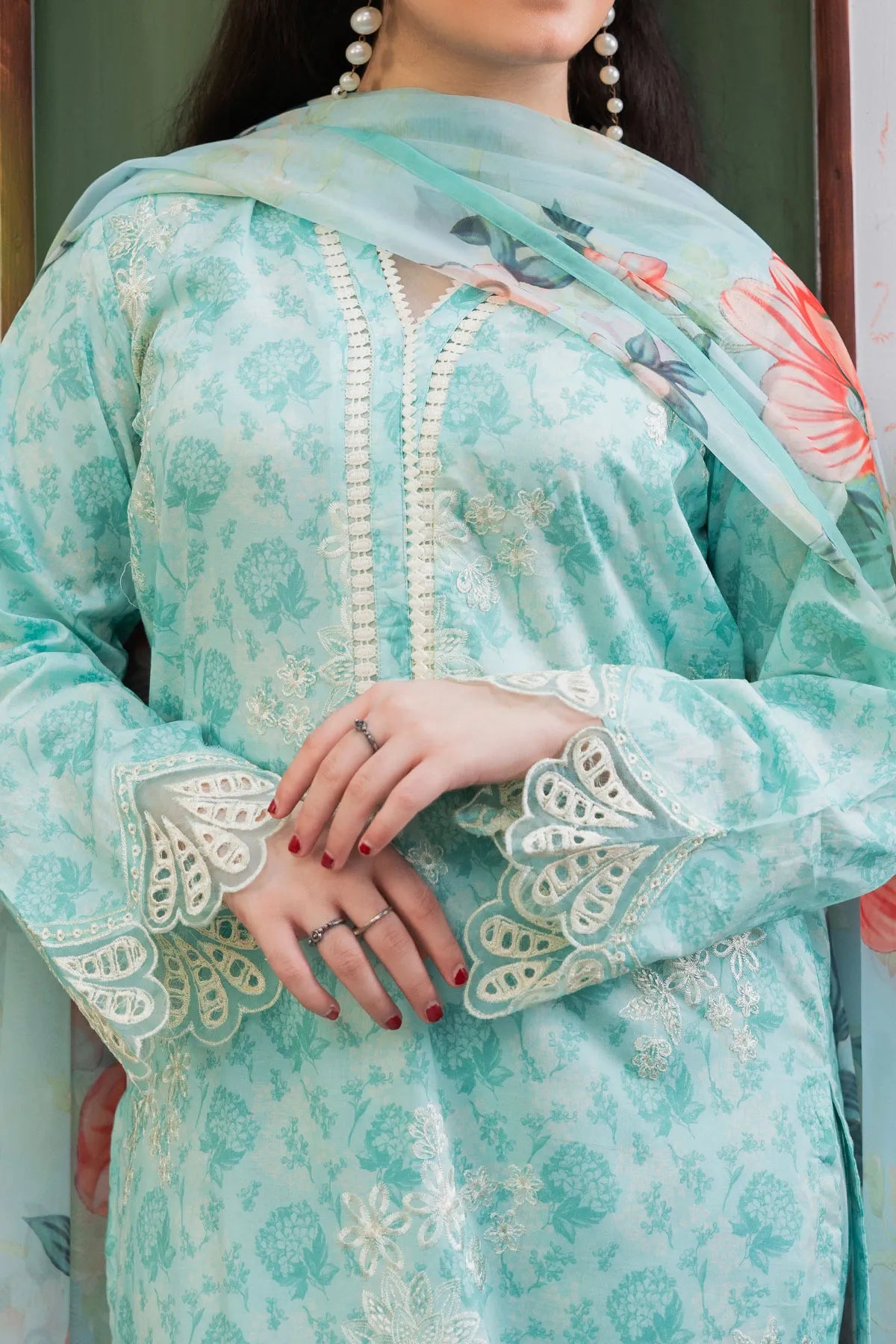 3 PIECE DIGTAL PRINT LAWN | DPC-418