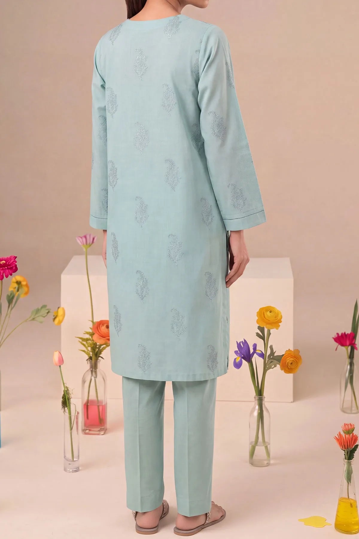 2 PIECE DIGTAL PRINT LAWN | DPC-425