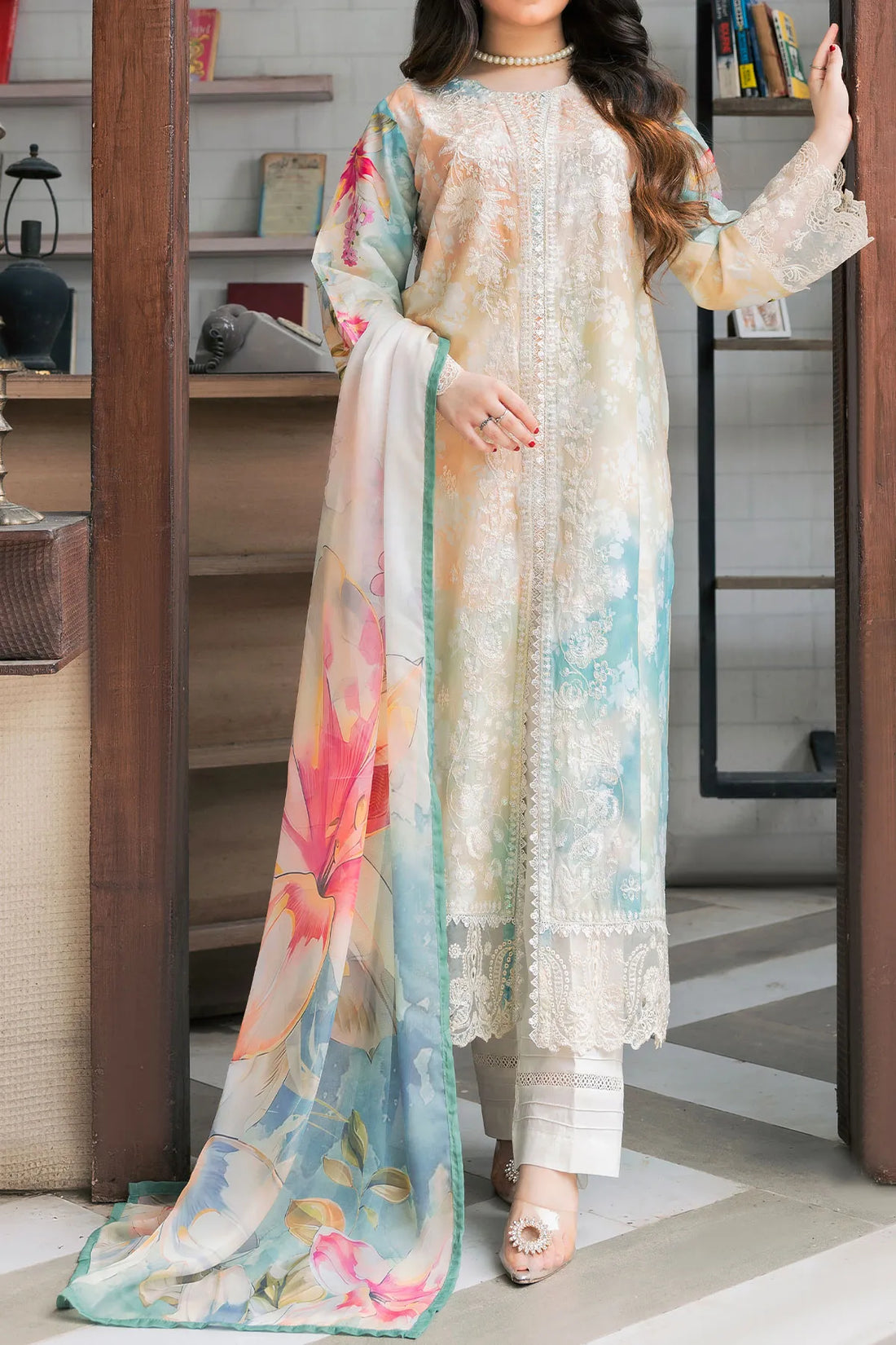 3 PIECE DIGTAL PRINT LAWN | DPC-451