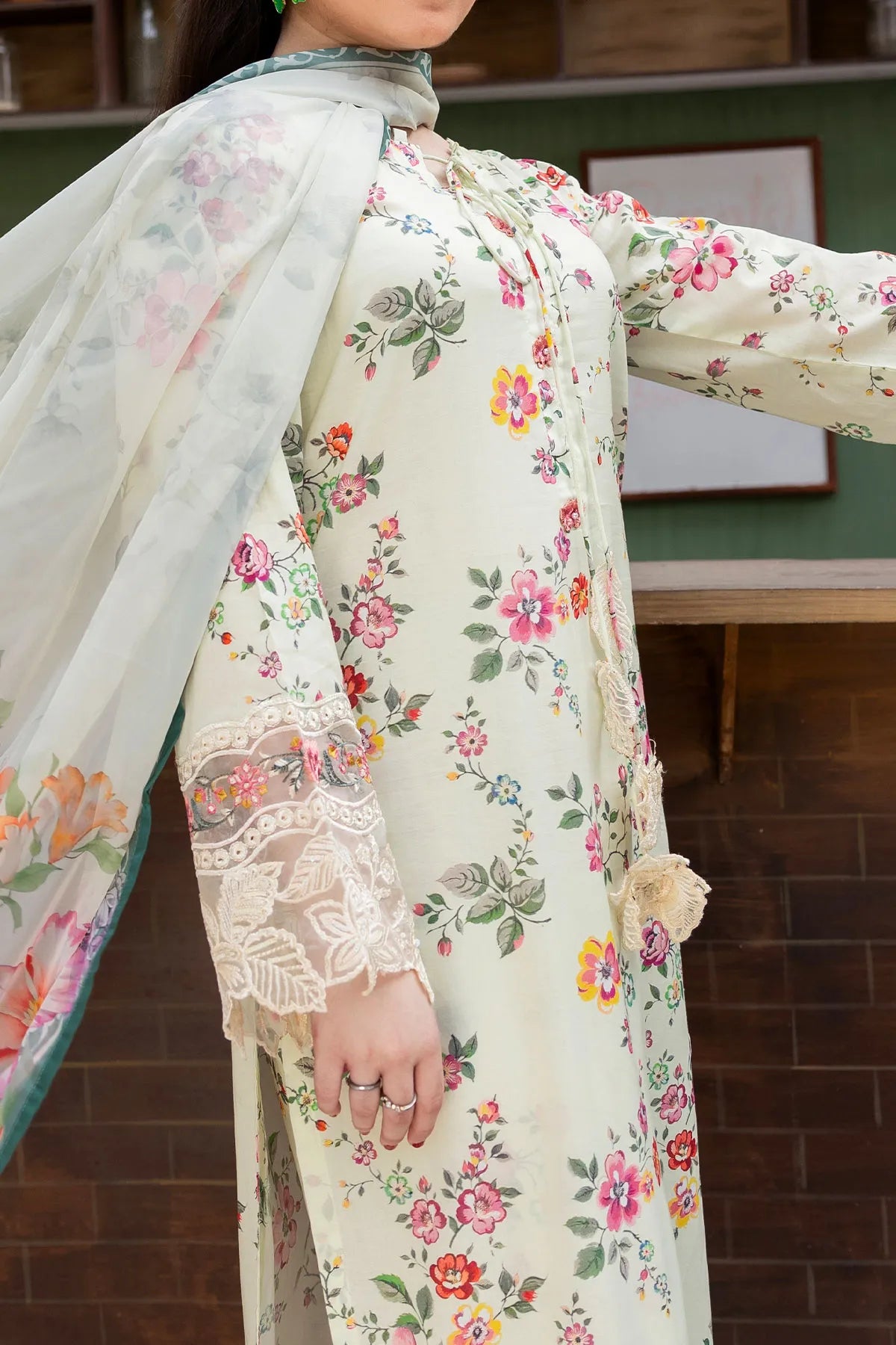 3 PIECE DIGTAL PRINT LAWN | DPC-456