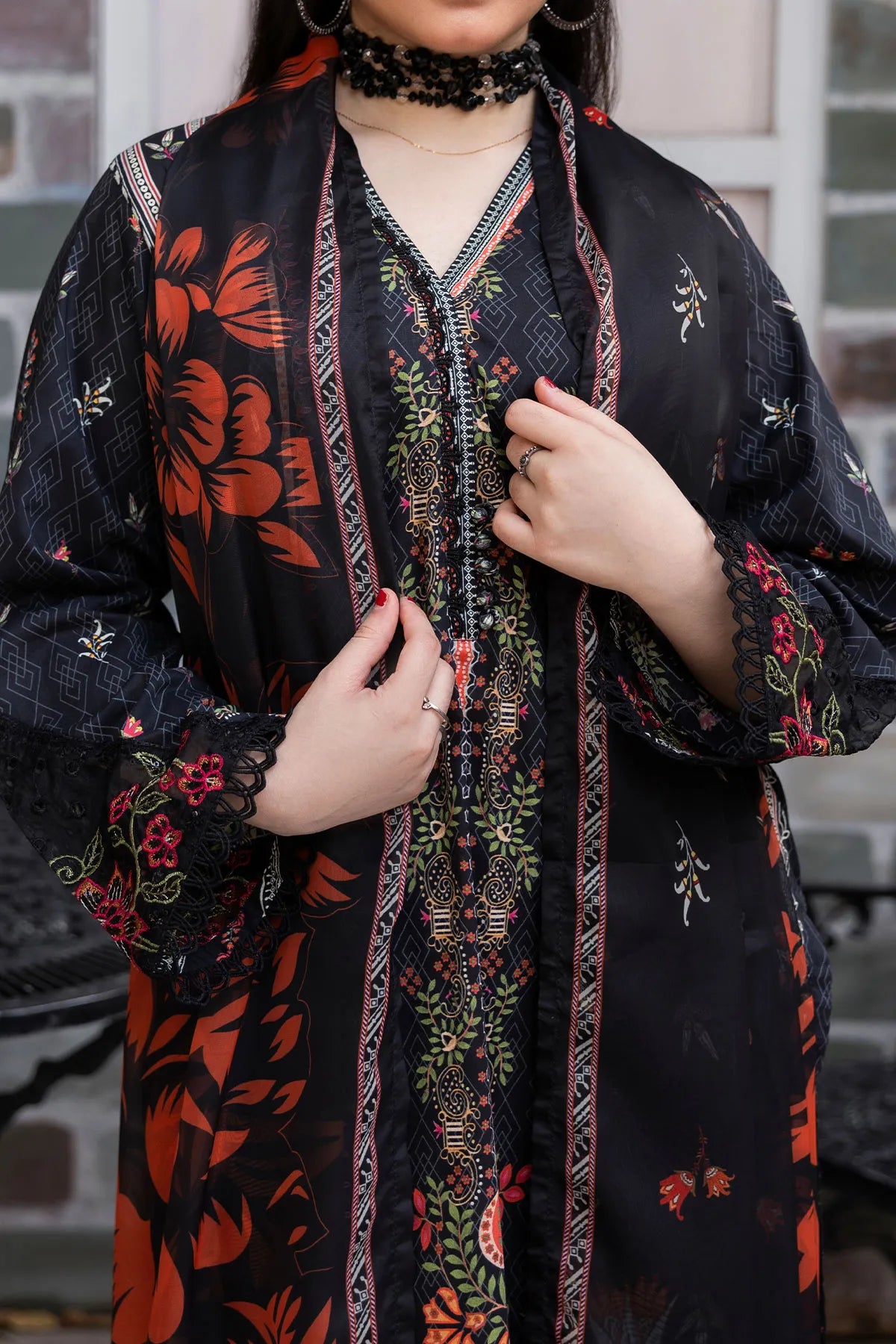 3 PIECE DIGTAL PRINT LAWN | DPC-457