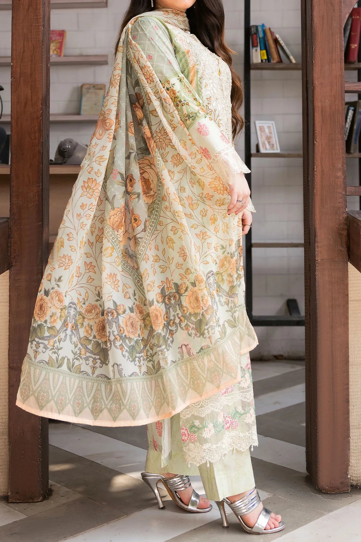 3 PIECE DIGTAL PRINT LAWN | DPC-459