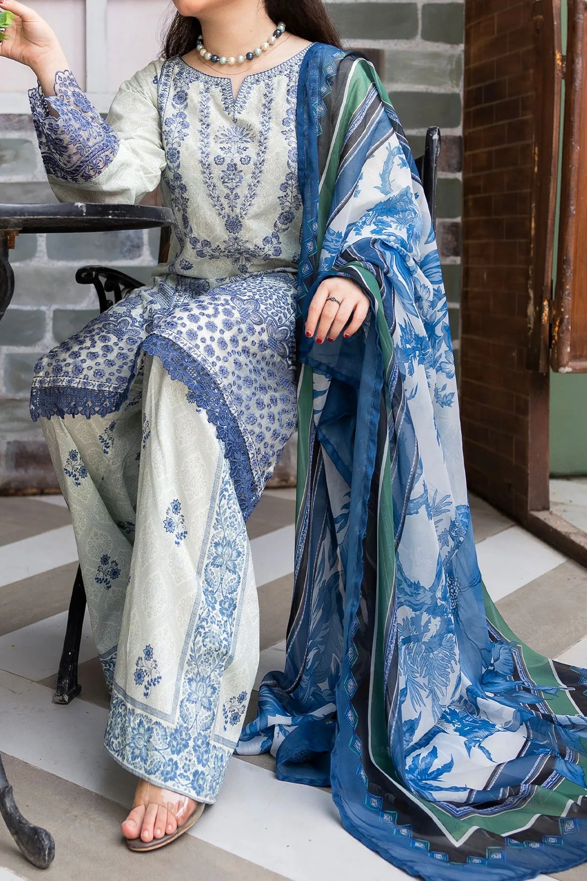 3 PIECE DIGTAL PRINT LAWN | DPC-461