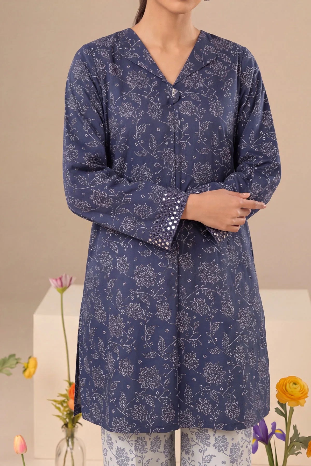 2 PIECE DIGTAL PRINT LAWN | DPC-466