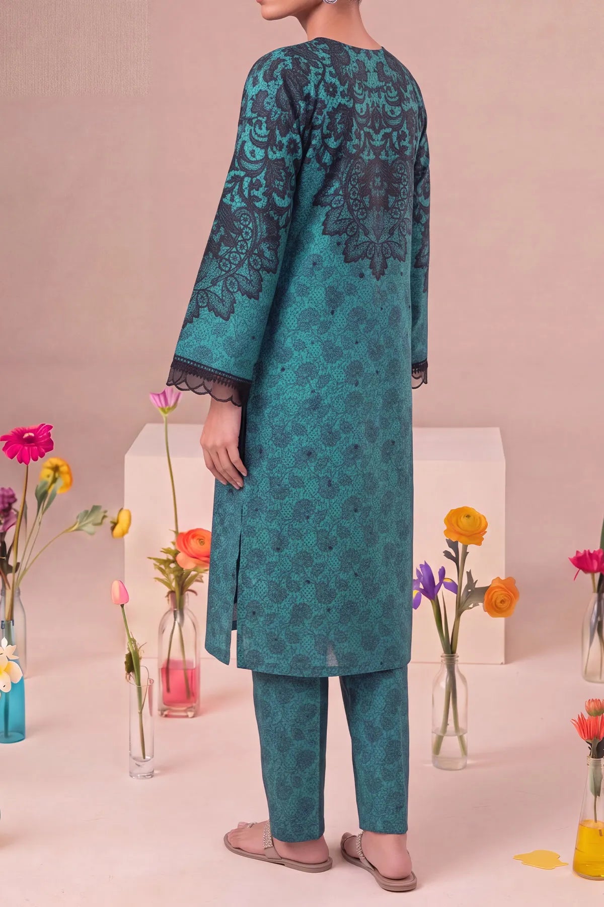 2 PIECE DIGTAL PRINT LAWN | DPC-467