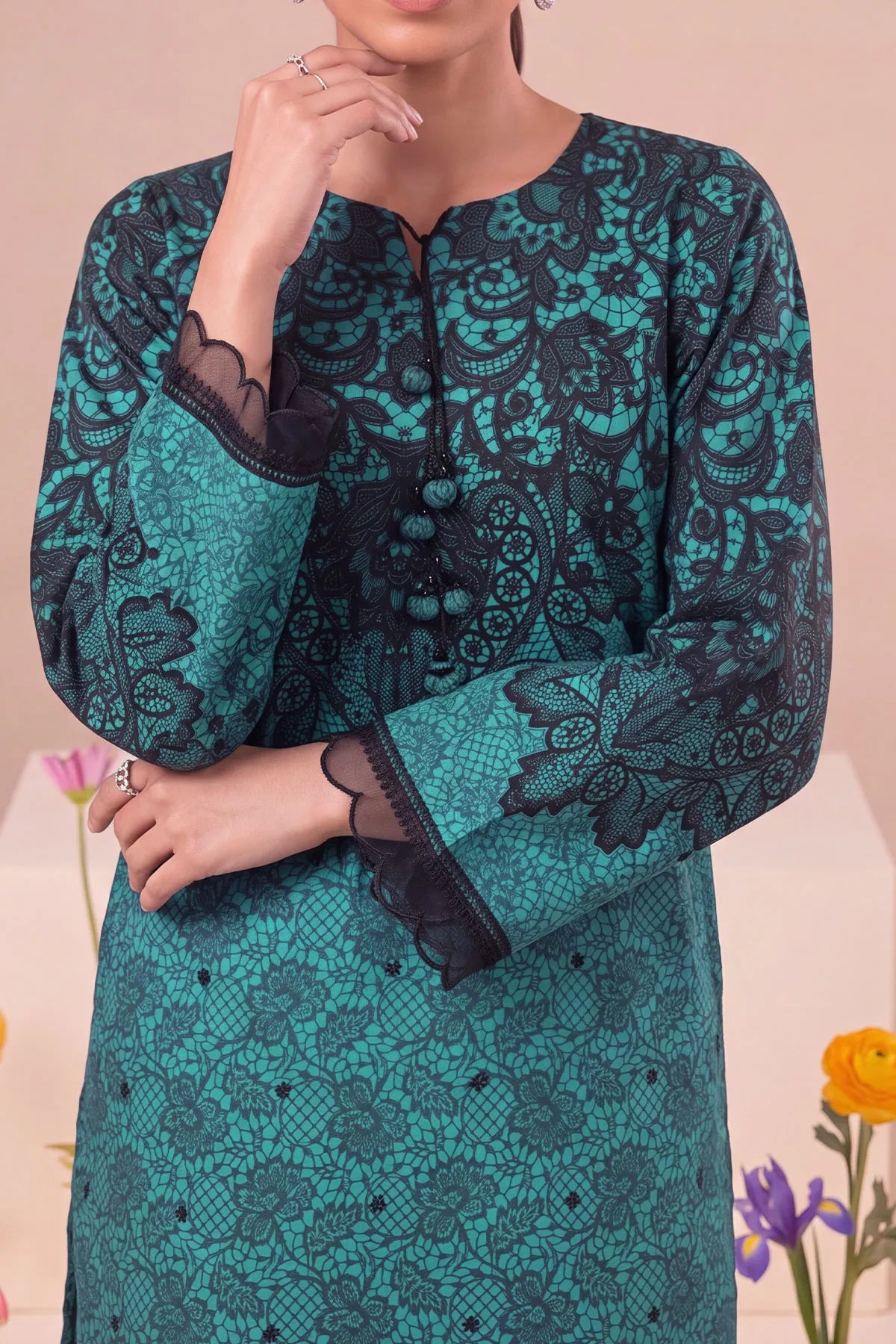 2 PIECE DIGTAL PRINT LAWN | DPC-467