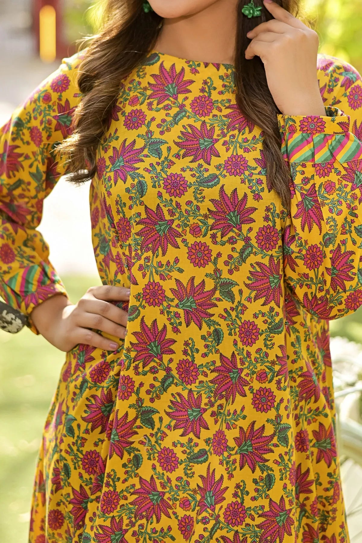 1 PIECE DIGITAL PRINT KURTI | DPCK-162