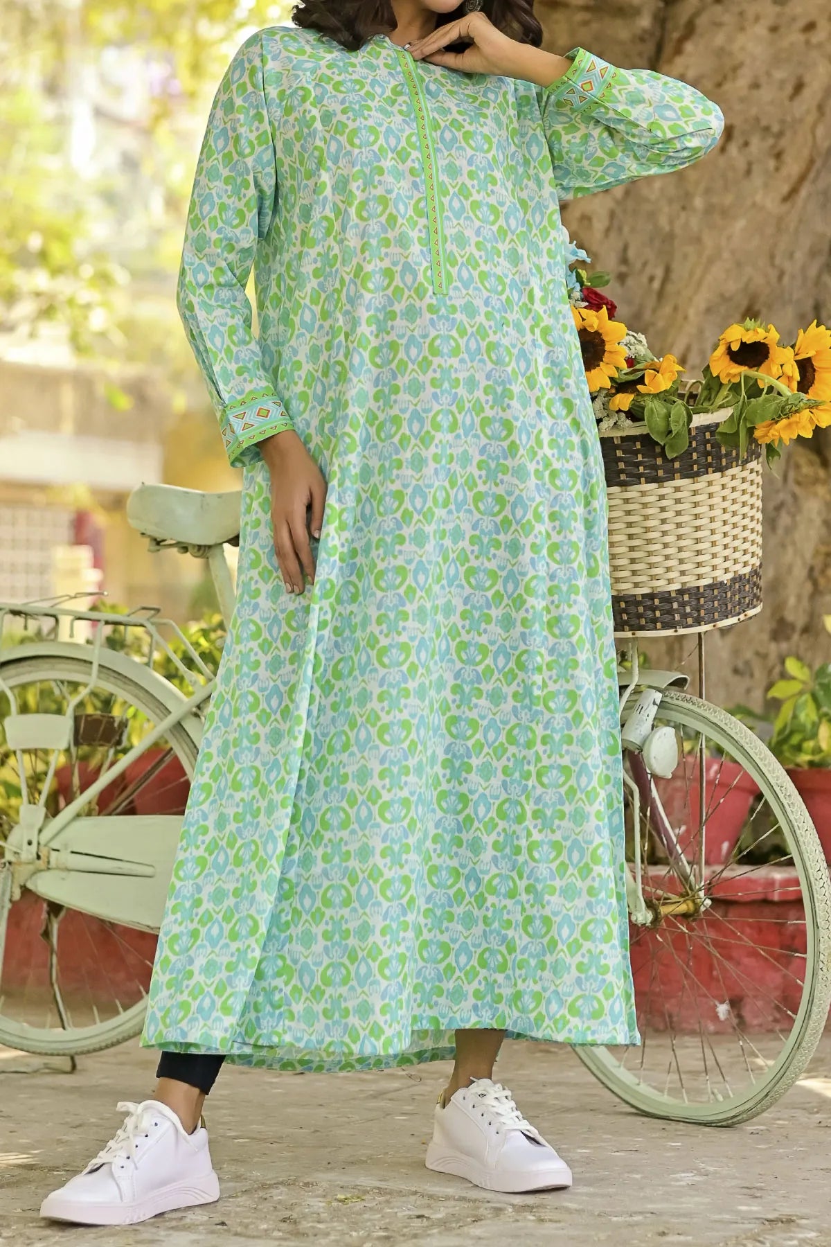 1 PIECE DIGITAL PRINT KURTI | DPCK-164