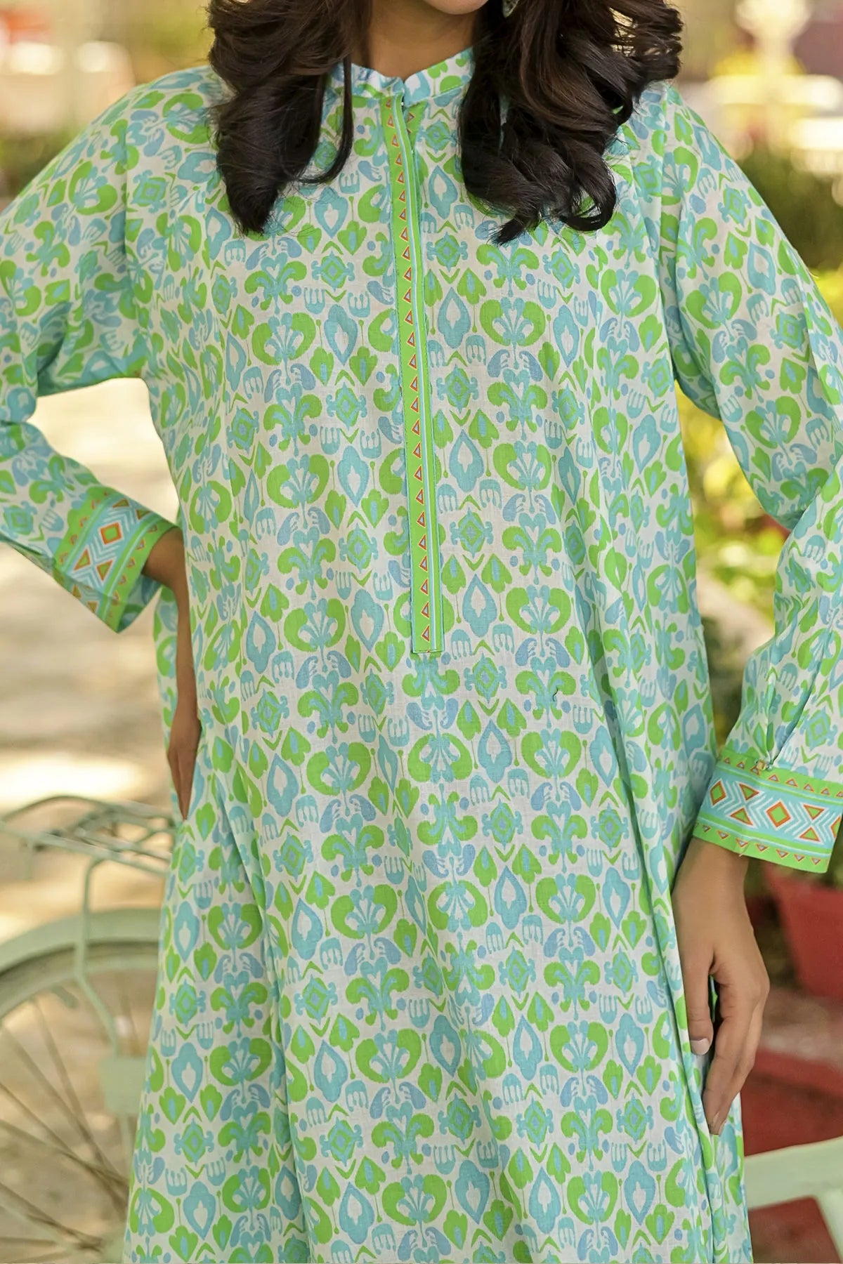 1 PIECE DIGITAL PRINT KURTI | DPCK-164