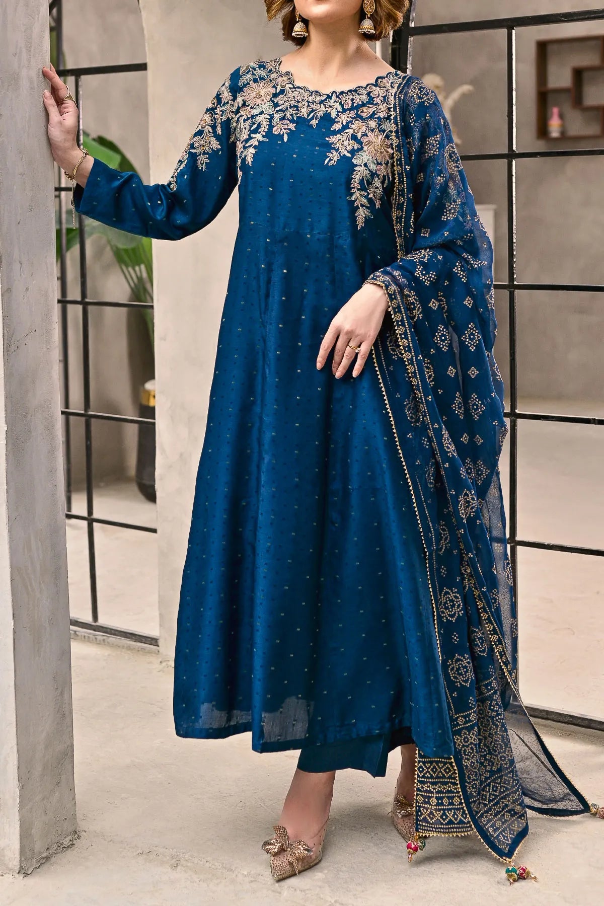 WOMEN'S-3 PIECE FANCY JACQUARD| FJ-273