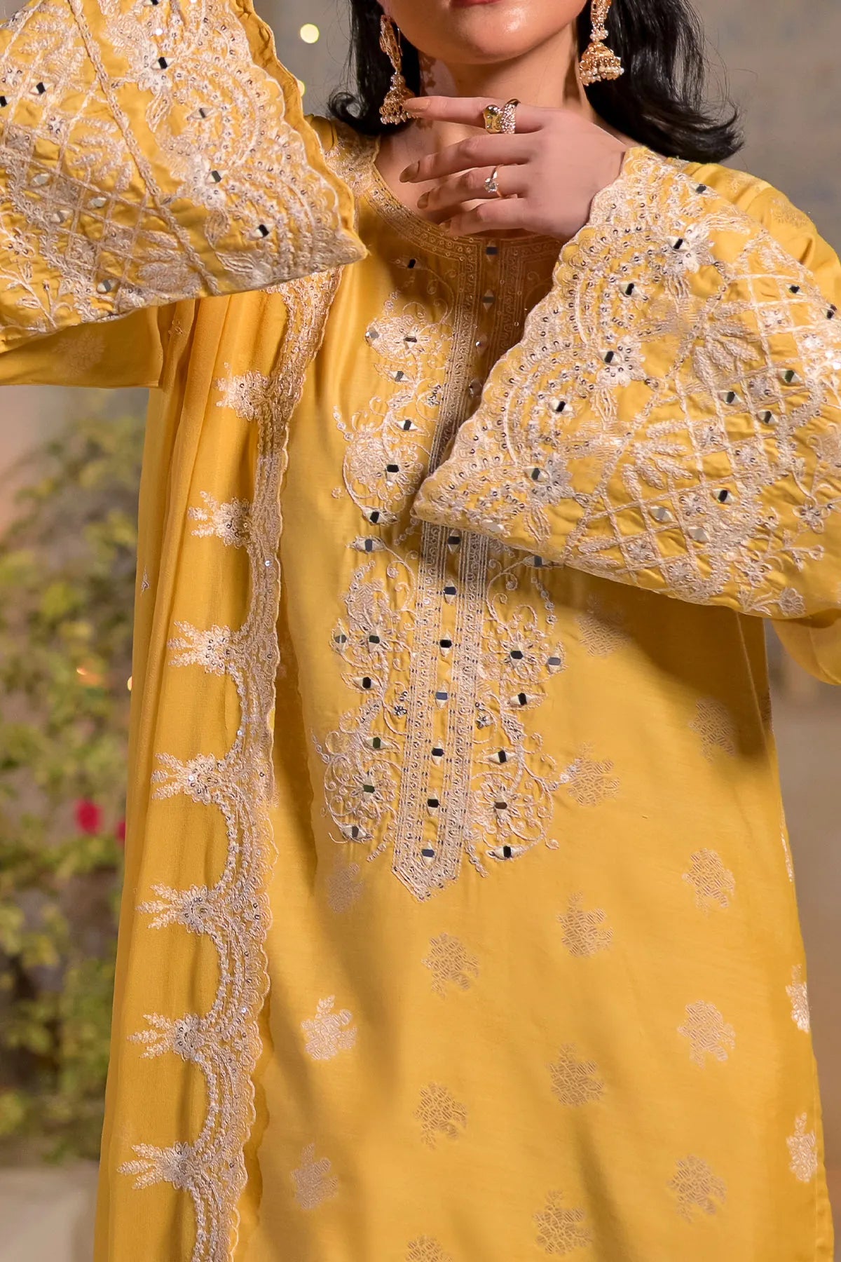 WOMEN'S-3 PIECE FANCY JACQUARD| FJ-290