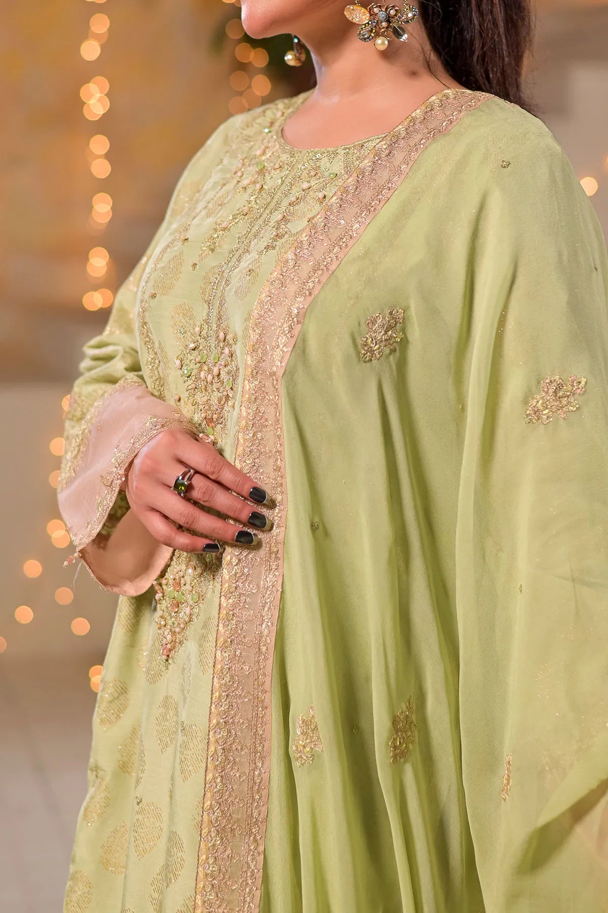 WOMEN'S-3 PIECE FANCY JACQUARD| FJ-293