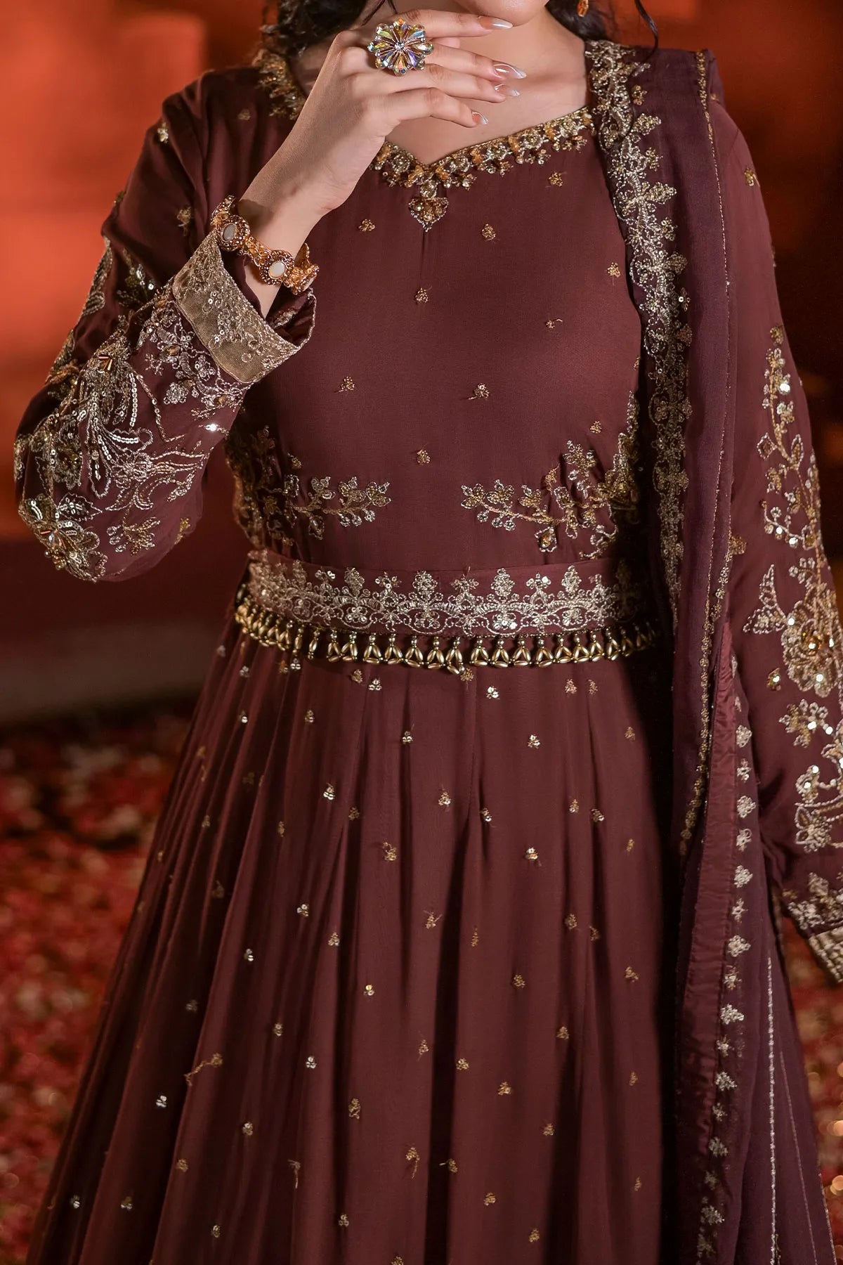 WOMEN'S PRET-VISCOSE DRESS | N-2450