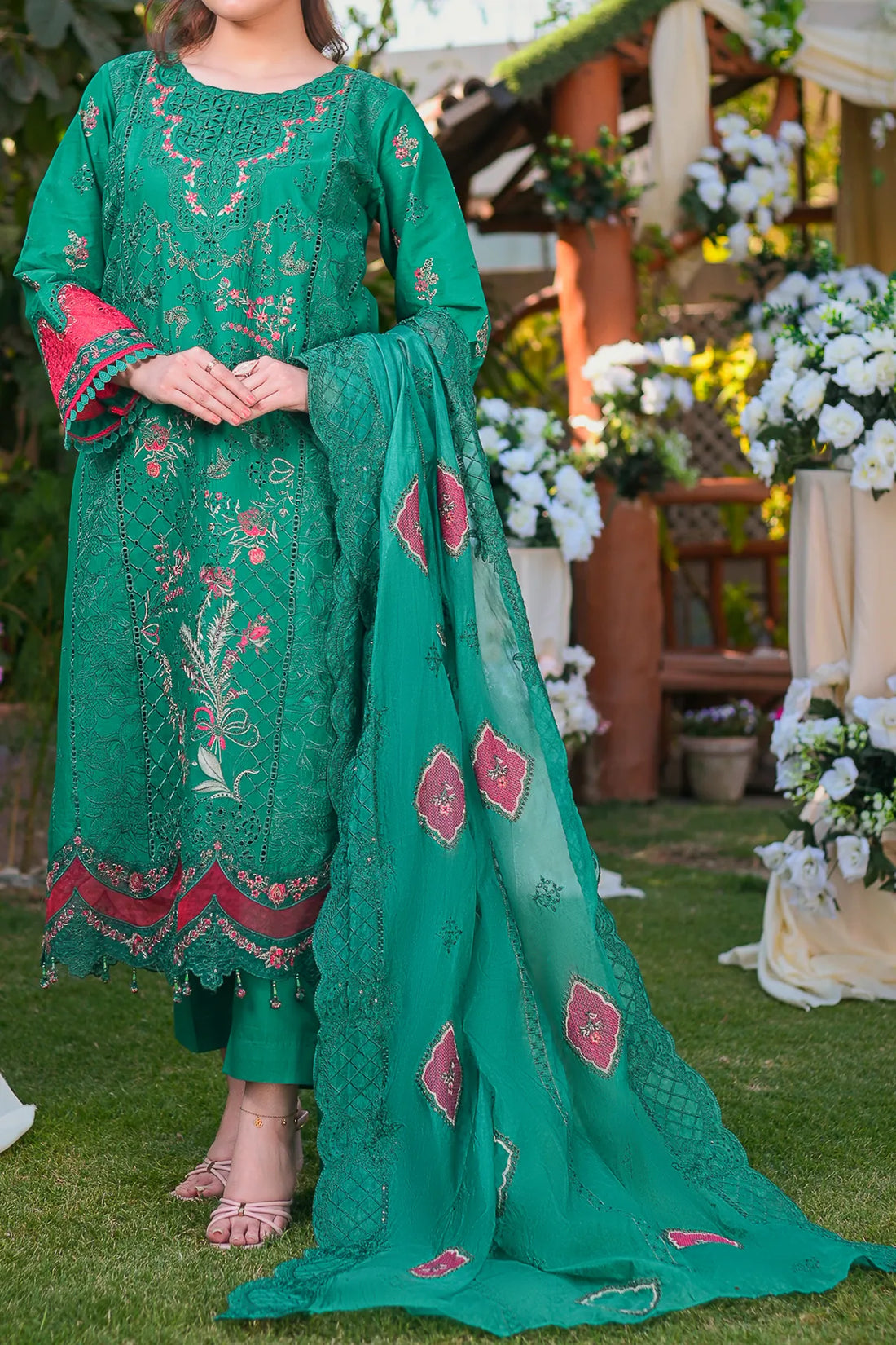 3 PIECE UNSTITCHED COTTON | UN-CTN-468