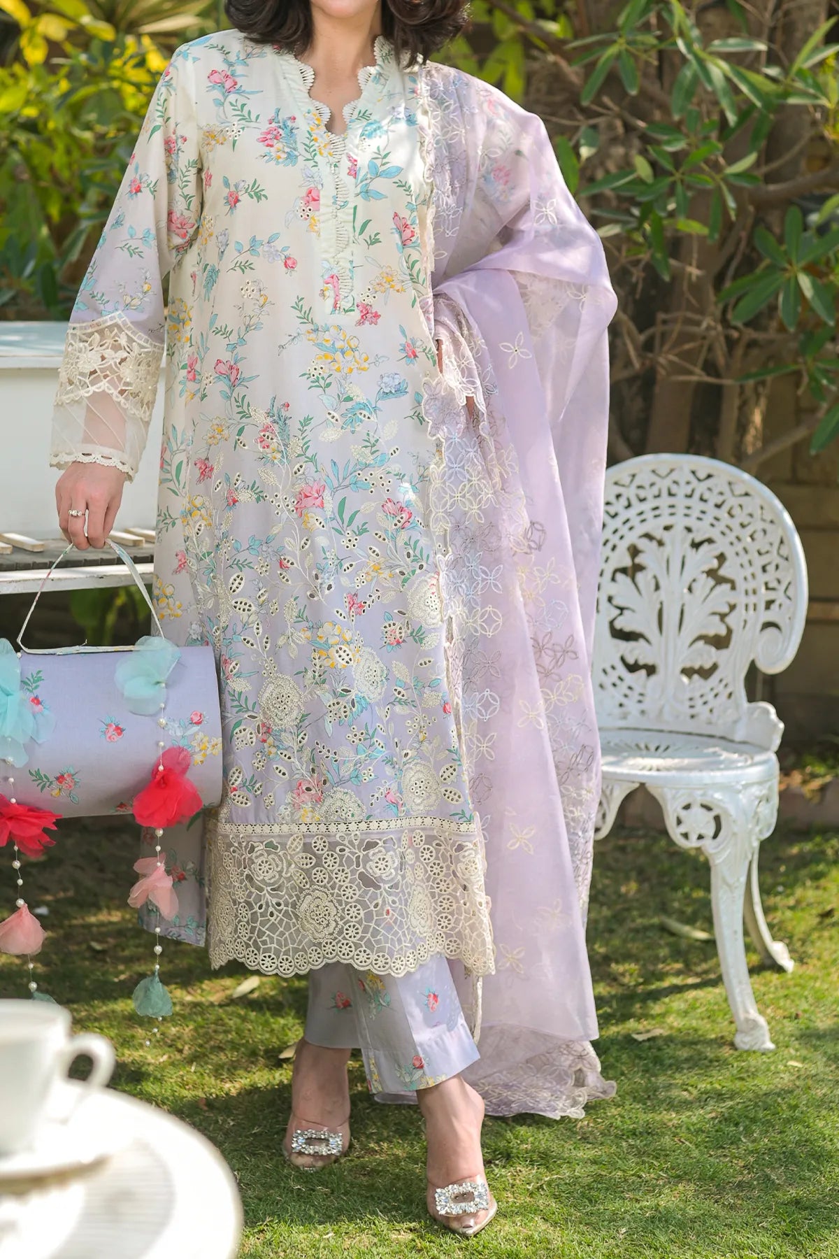 3 PIECE DIGTAL PRINT  LAWN | DPC-429