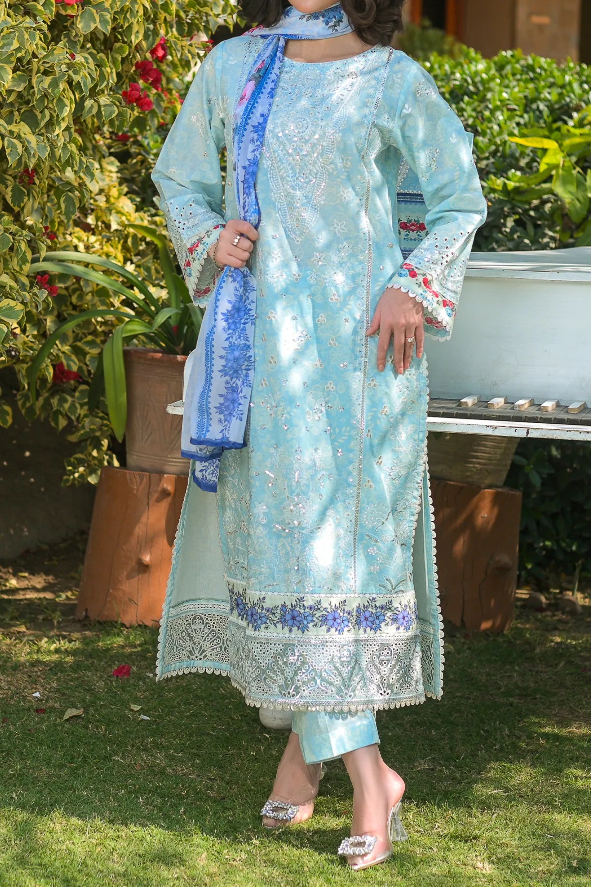 3 PIECE DIGTAL PRINT  LAWN | DPC-431