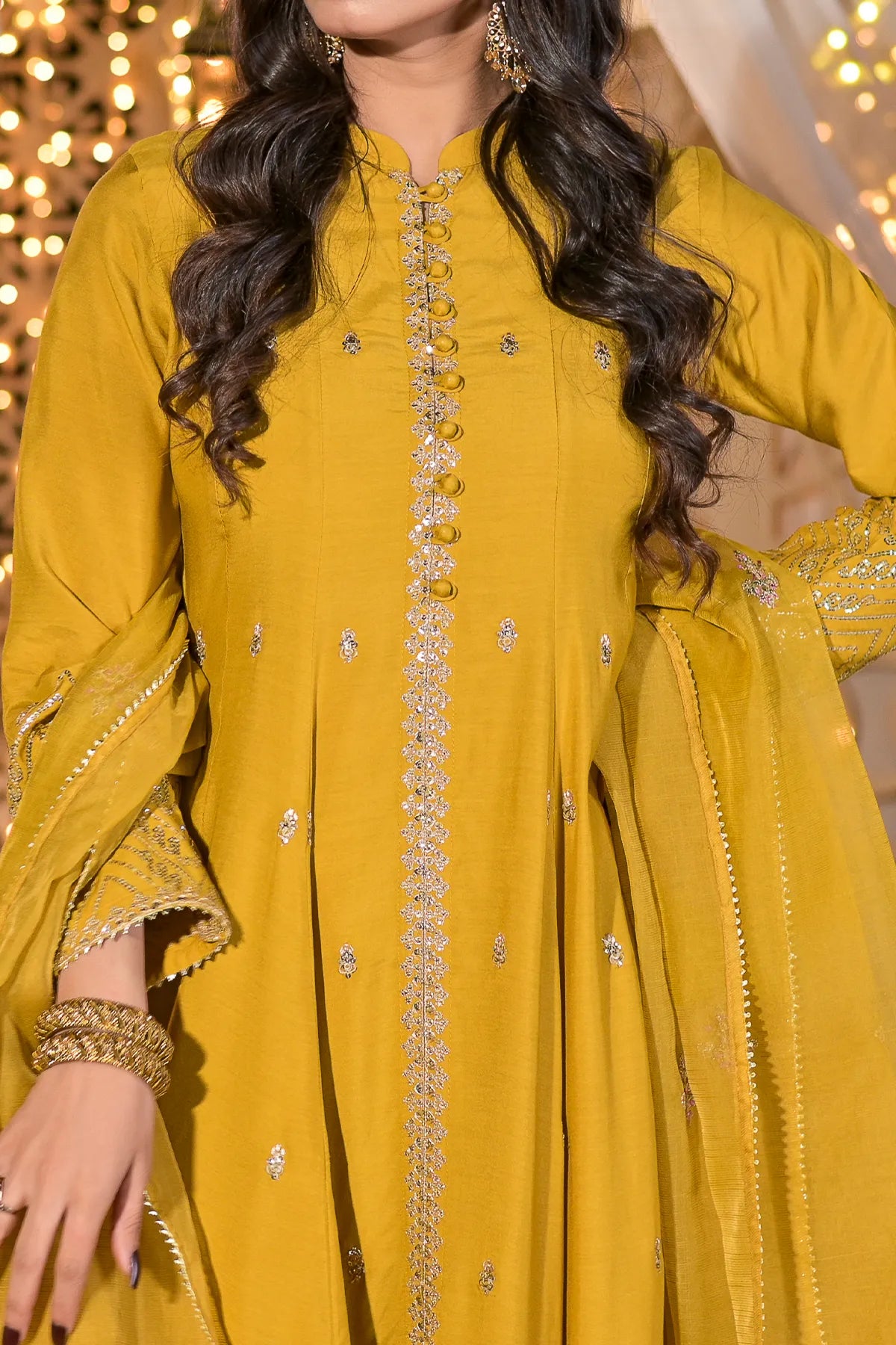 WOMEN'S-3 PIECE EMBROIDERY VISCOSE| VS-592